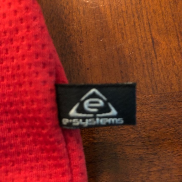 NFL Patriots Red and Gray Women's Jersey Top - Picture 4 of 6